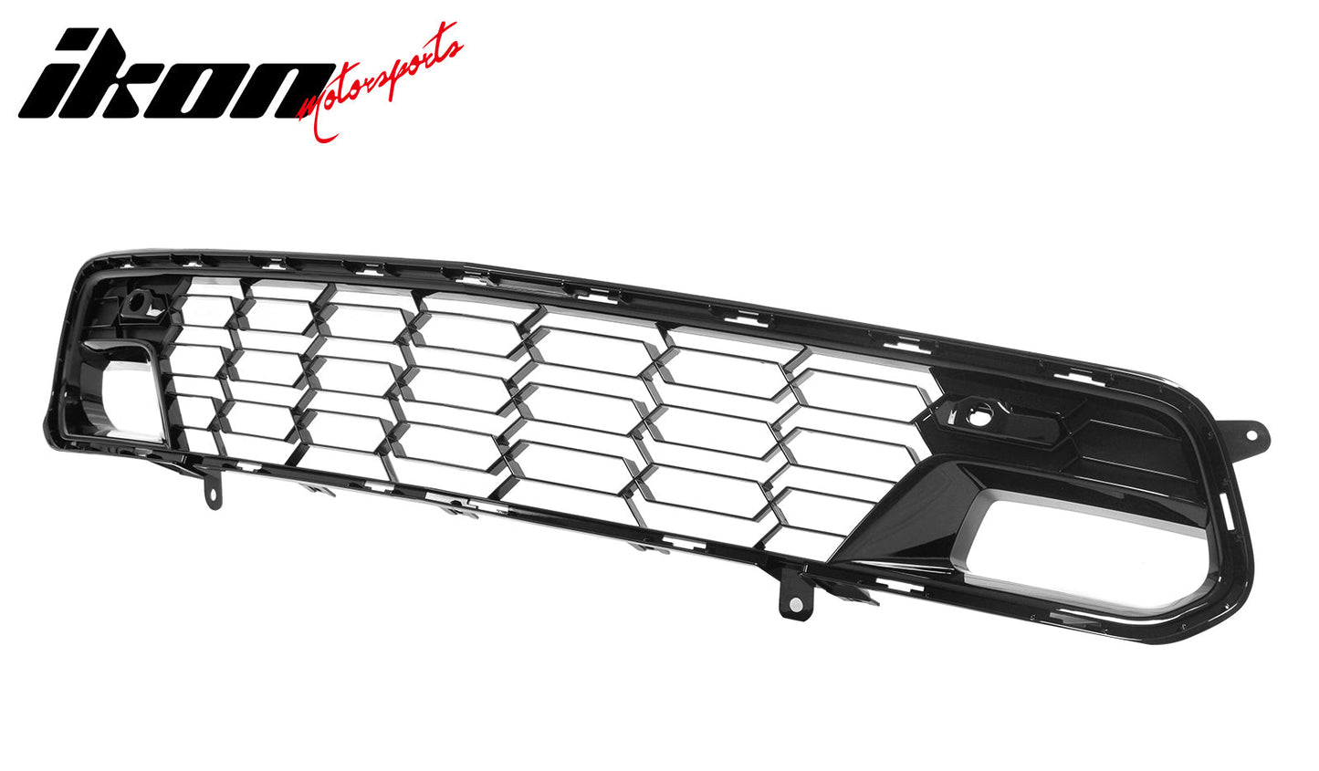 2014-2019 Chevy Corvette Gloss Black C7 Z06 Front Bumper Grille ABS
