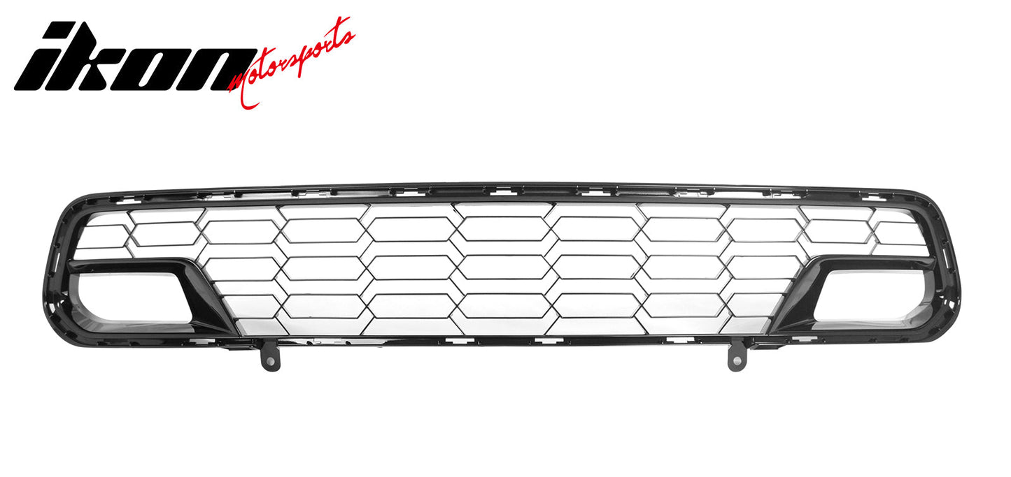 2014-2019 Chevy Corvette Gloss Black C7 Z06 Front Bumper Grille ABS