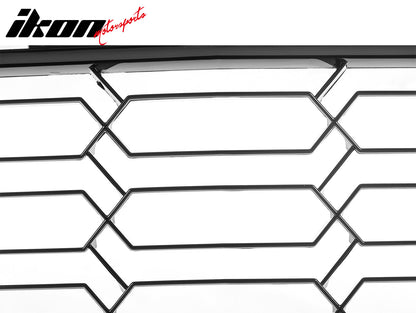 2014-2019 Chevy Corvette Gloss Black C7 Z06 Front Bumper Grille ABS