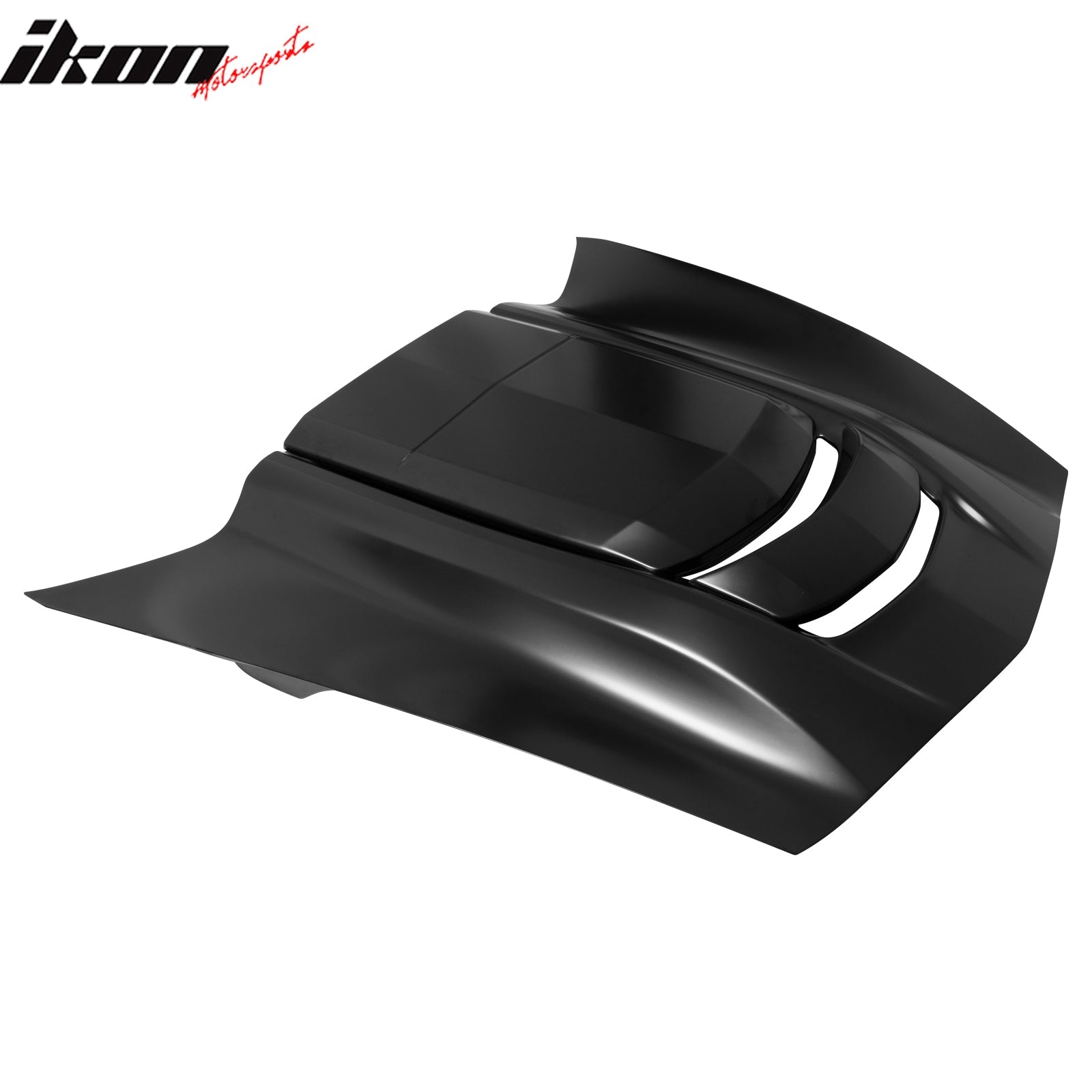 2014-2019 Chevy Corvette C7 ZR1 Style Hood Scoop Vent Black Aluminum