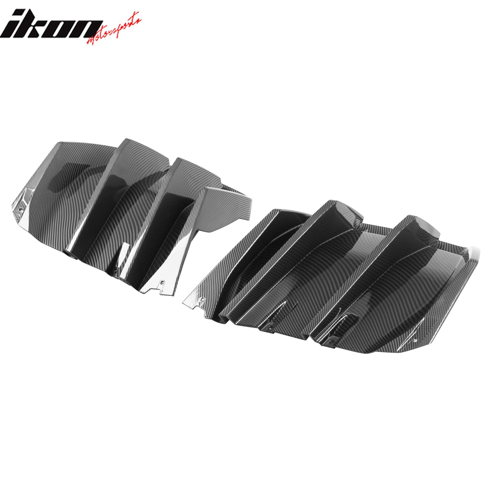 2014-2019 Chevy Corvette IKON Rear Bumper Diffuser Lip PP