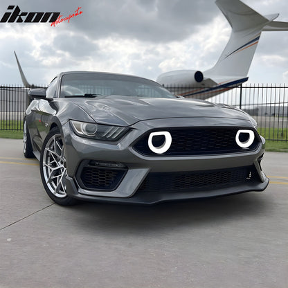 2015-2017 Ford Mustang Front Bumper Cover W/ LED Grilles Headlights