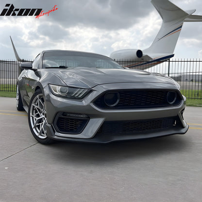 2015-2017 Ford Mustang Front Bumper Conversion W/ Headlights Grille PP