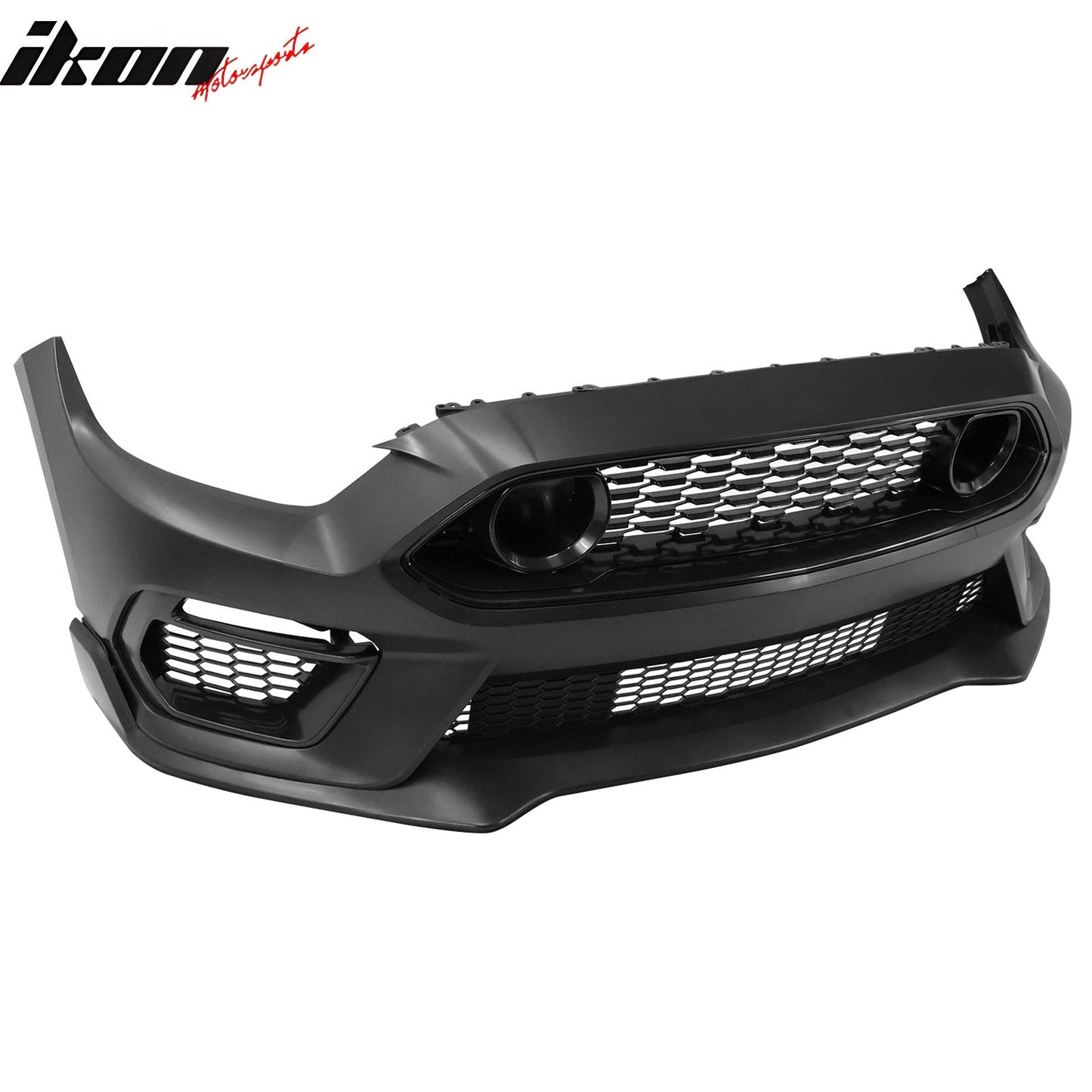 2015-2017 Ford Mustang Front Bumper Conversion W/ Headlights Grille PP