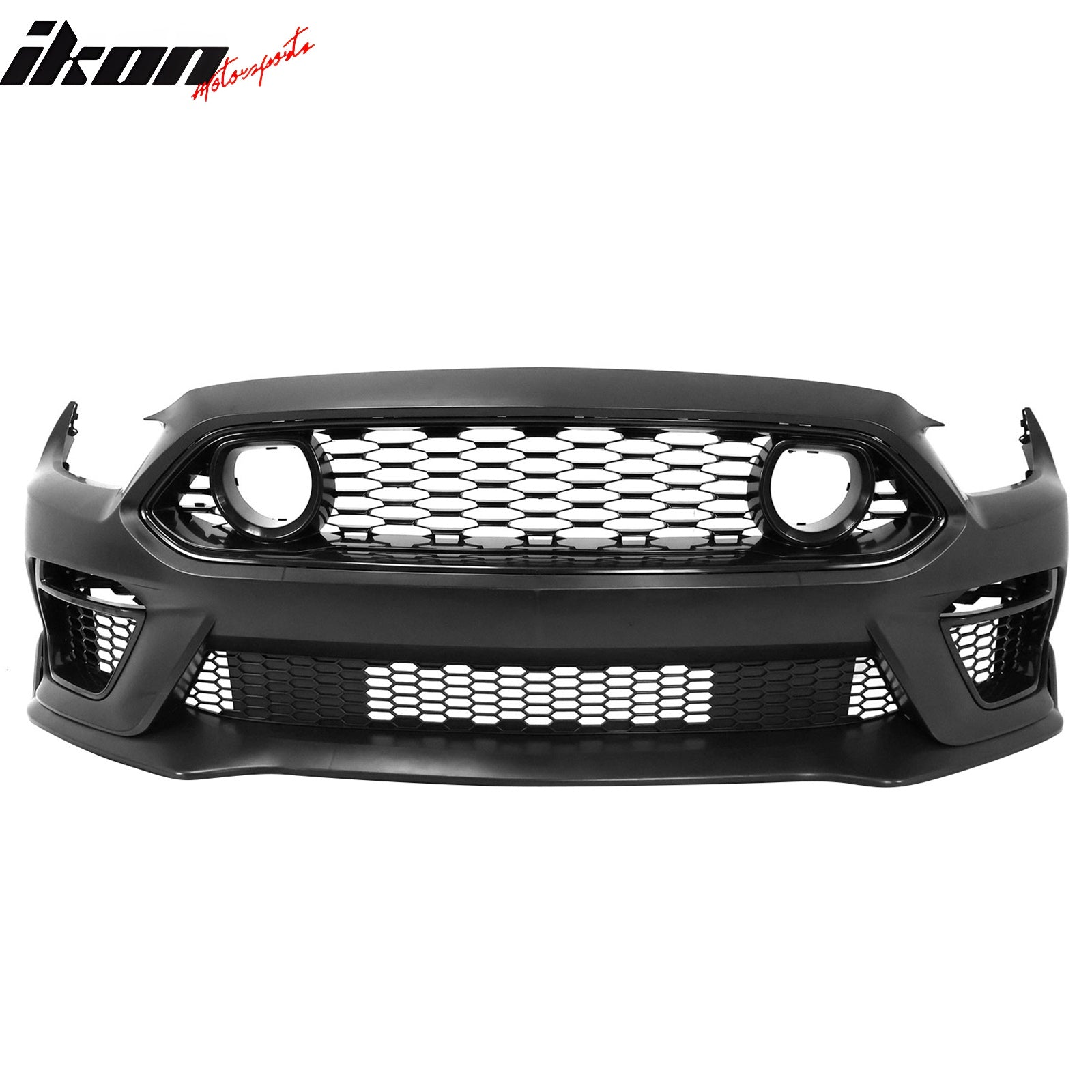2015-2017 Ford Mustang Front Bumper Conversion W/ Headlights Grille PP