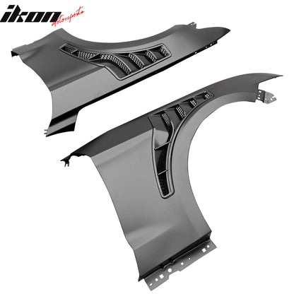 2015-2017 Ford Mustang GT500KR Style Front Fenders Aluminum Side Panel