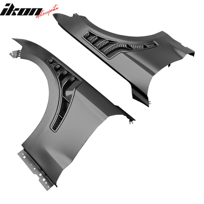 2015-2017 Ford Mustang GT500KR Style Front Fenders Aluminum Side Panel
