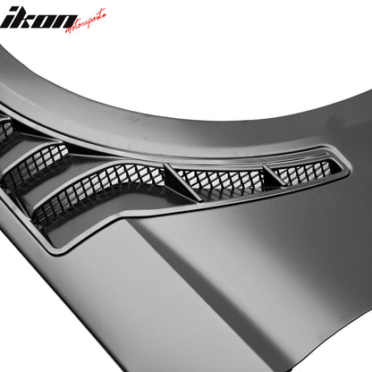2015-2017 Ford Mustang GT500KR Style Front Fenders Aluminum Side Panel