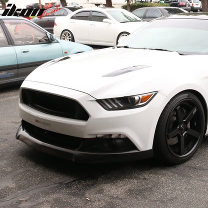 2015-2017 Ford Mustang Front Lip SplitterUnder Chin Spoiler PU