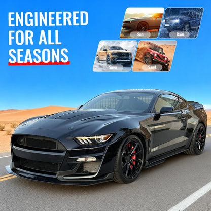2015-2017 Ford Mustang V6/GT/GT350 GT500KR Style Front Hood Aluminum