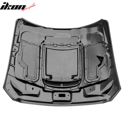 2015-2017 Ford Mustang V6/GT/GT350 GT500KR Style Front Hood Aluminum