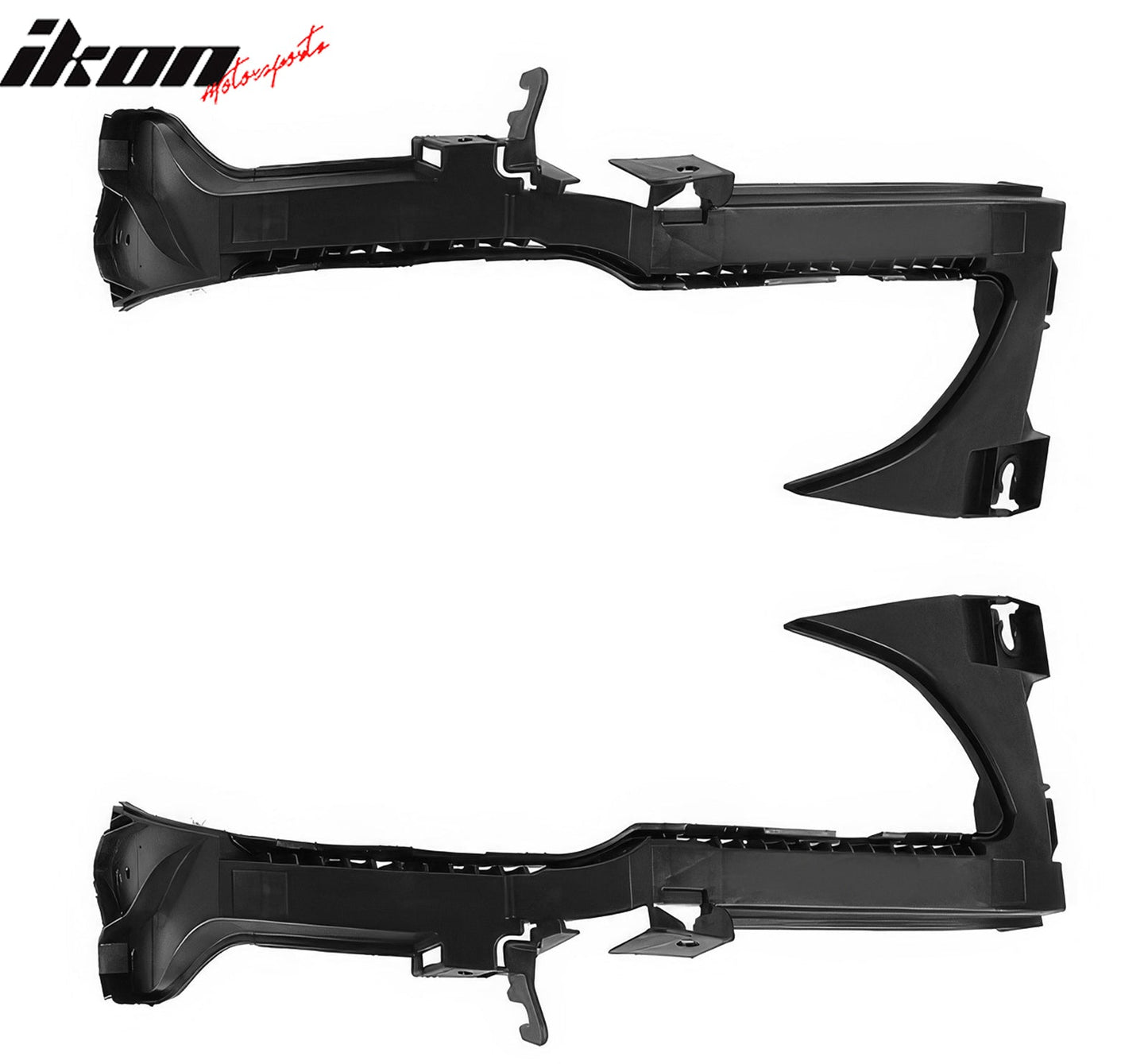 2015-2017 Subaru WRX STI Black 2PC Front Bumper Corner Support Bracket