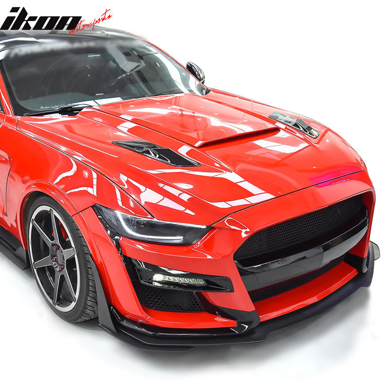 2015-2017 Ford Mustang GT500 Style Painted Front Bumper Replacement PP