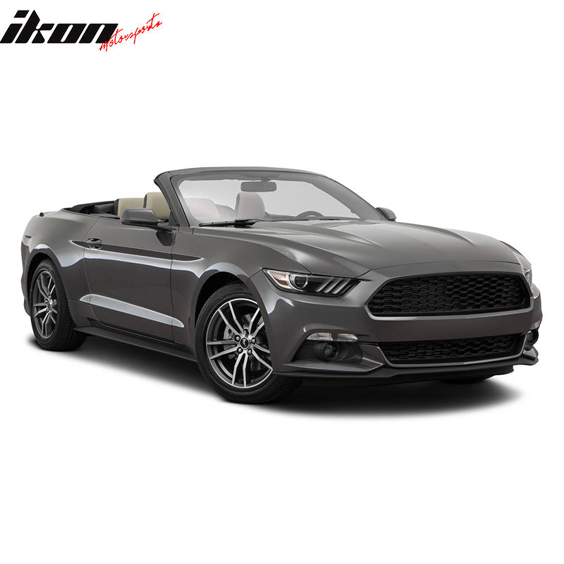 2015-2017 Ford Mustang V6 GT OEM Style Front Bumper Lip Spoiler PU