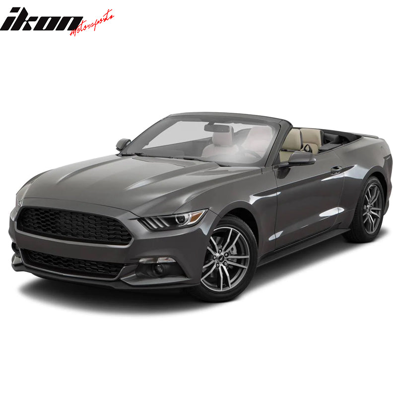 2015-2017 Ford Mustang V6 GT OEM Style Front Bumper Lip Spoiler PU