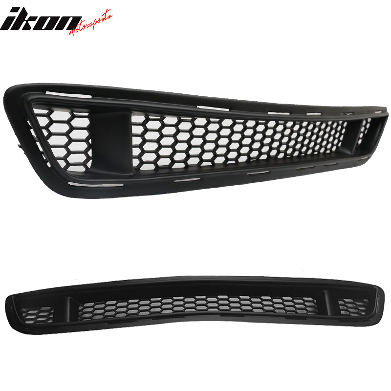 2015-2017 Ford Mustang Unpainted Front Lower Mesh Grille Grill PP