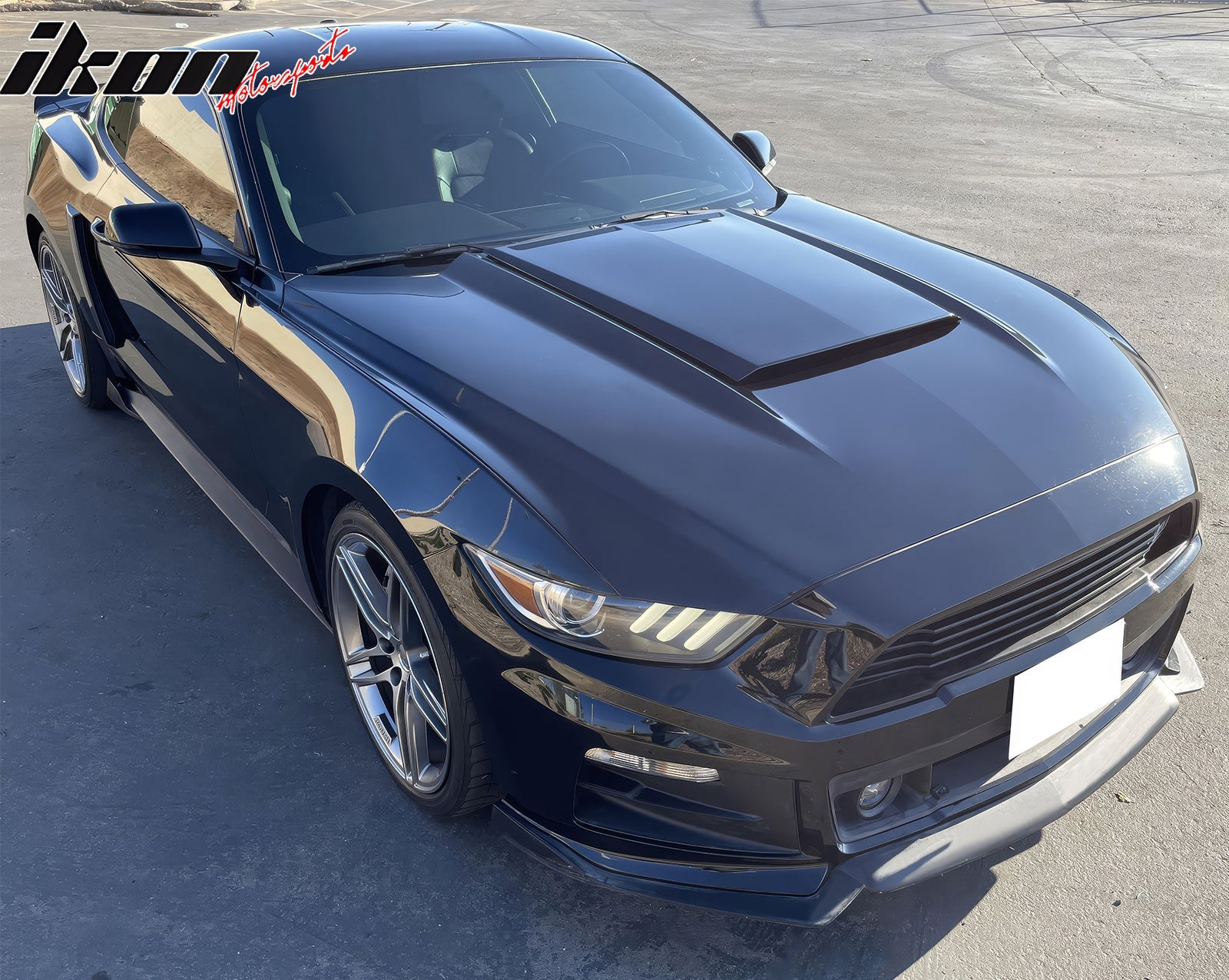 2015-2017 Ford Mustang Single GT Style Hood Scoop ABS