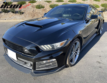 2015-2017 Ford Mustang Single GT Style Hood Scoop ABS