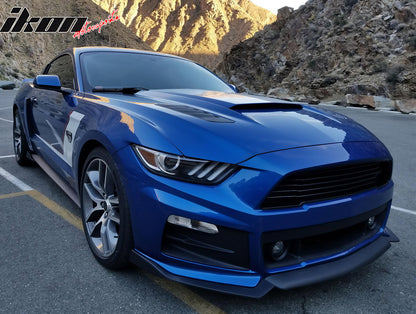 2015-2017 Ford Mustang Single GT Style Hood Scoop ABS