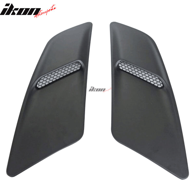 2015-2017 Ford Mustang GT OE Style Black Front Hood Vent PP