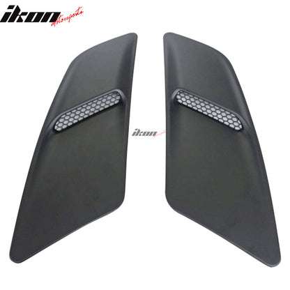 2015-2017 Ford Mustang GT OE Style Black Front Hood Vent PP