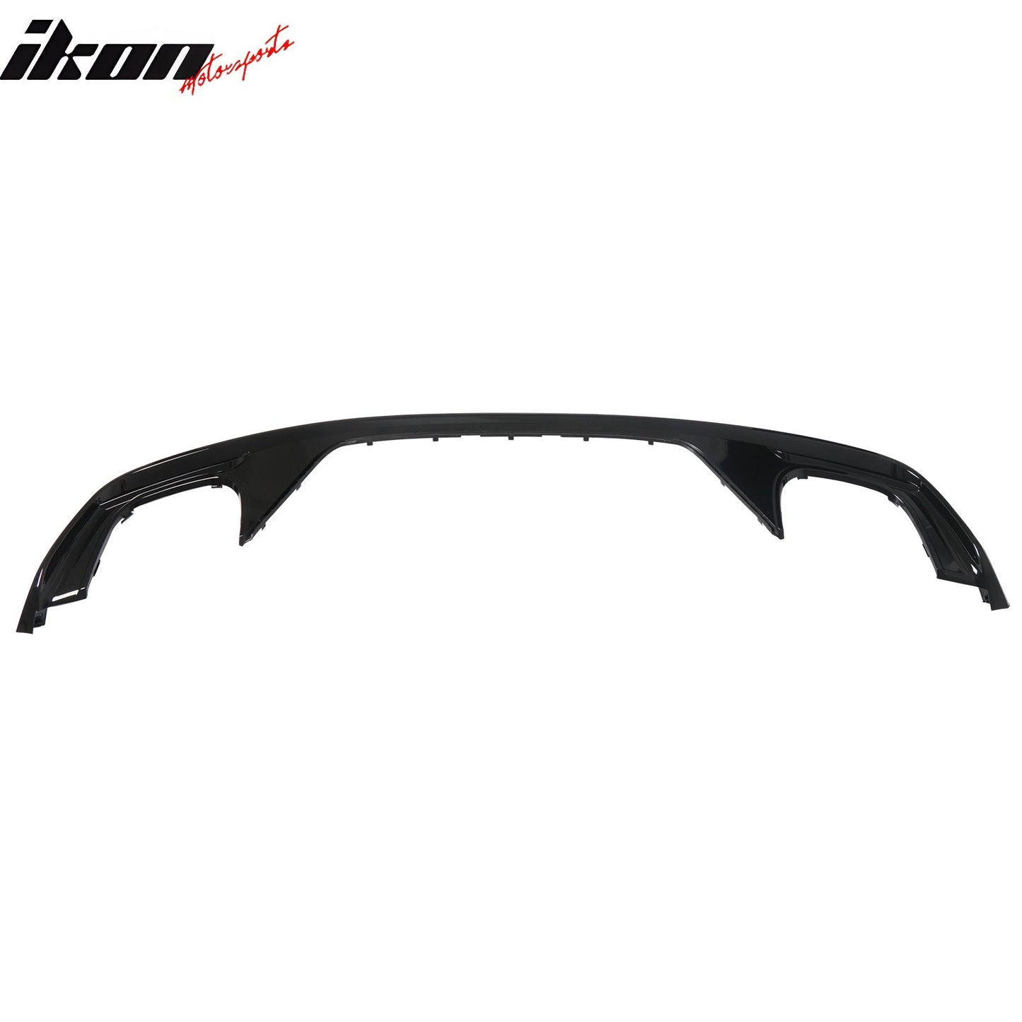 2015-2017 Ford Mustang Competition Rear Diffuser Bumper Gloss Black PP