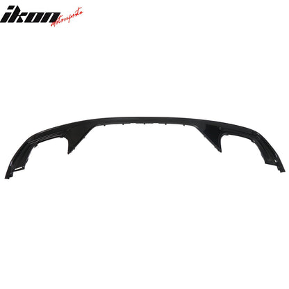 2015-2017 Ford Mustang Competition Rear Diffuser Bumper Gloss Black PP