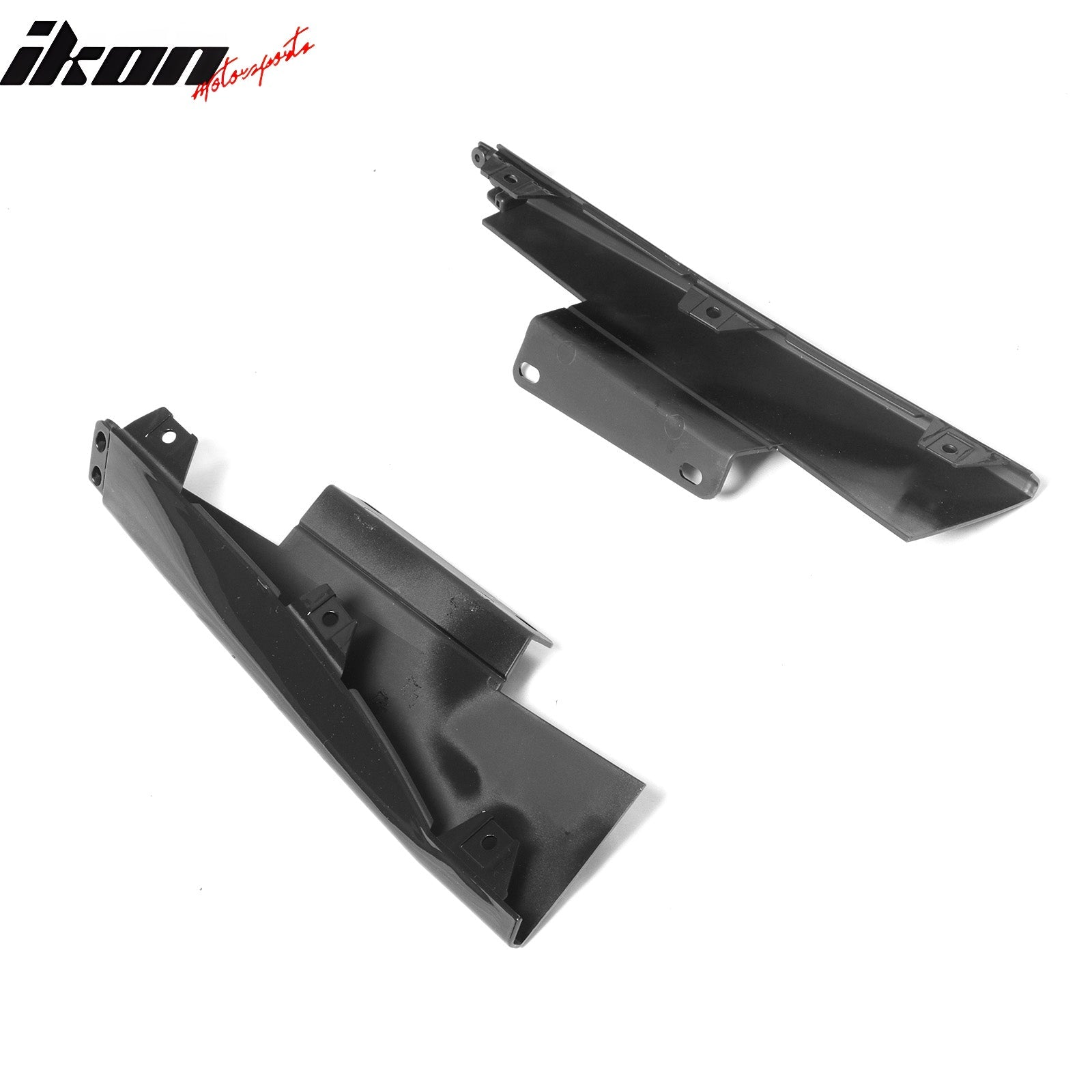 2015-2017 Ford Mustang Competition Rear Diffuser Bumper Gloss Black PP