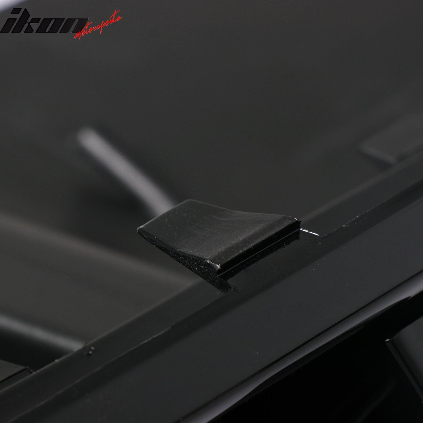 2015-2017 Ford Mustang Competition Rear Diffuser Bumper Gloss Black PP
