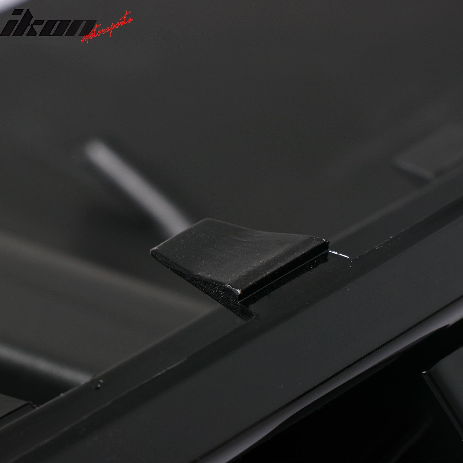 2015-2017 Ford Mustang Competition Rear Diffuser Bumper Gloss Black PP