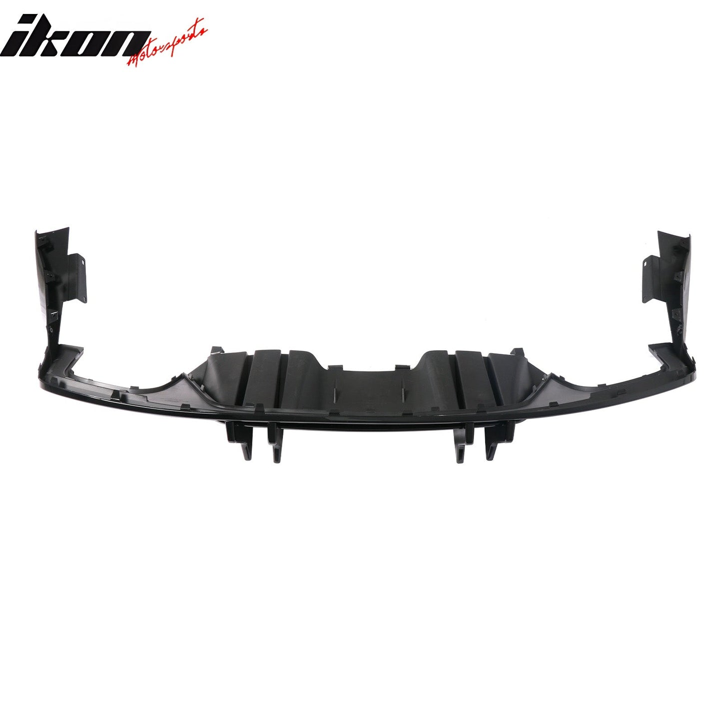 2015-2017 Ford Mustang Speed Style Rear Diffuser Bumper Gloss Black PP