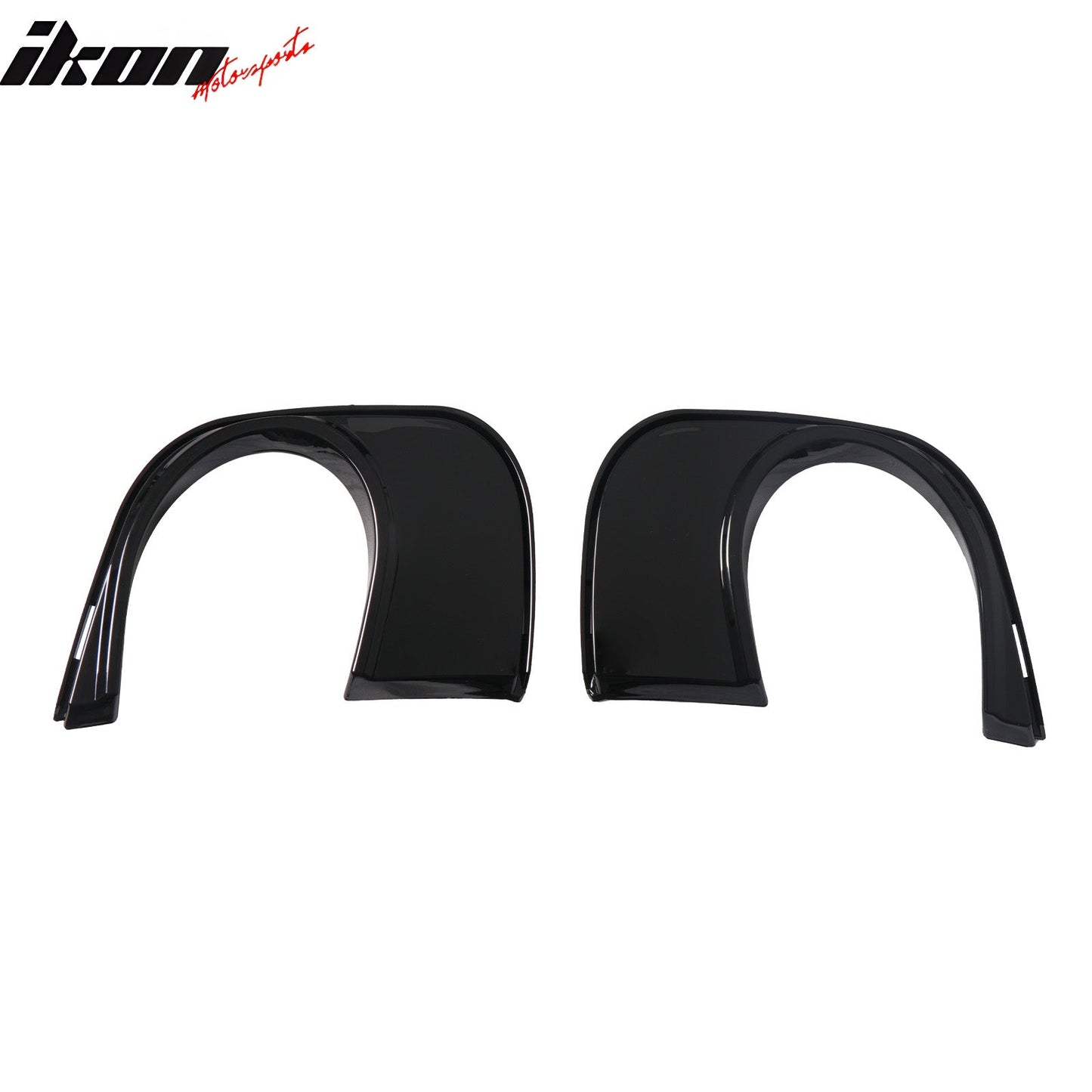 2015-2017 Ford Mustang Speed Style Rear Diffuser Bumper Gloss Black PP
