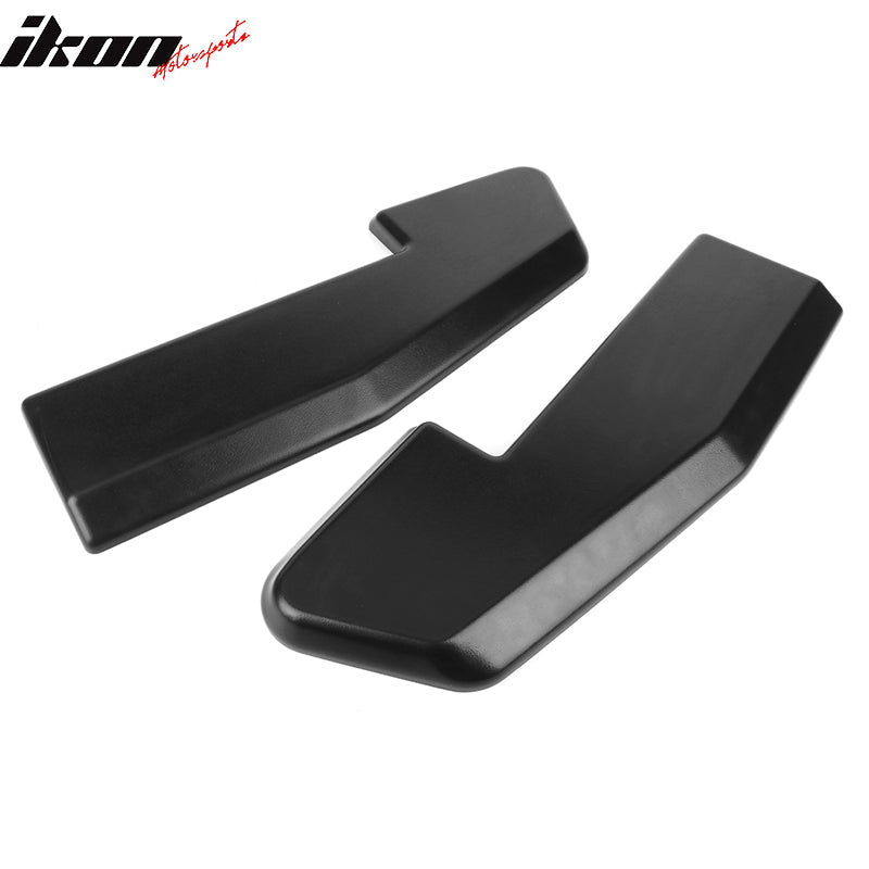 2015-2017 Ford Mustang V1 Style 2PCS Rear Bumper Lip Splitter Guard PP