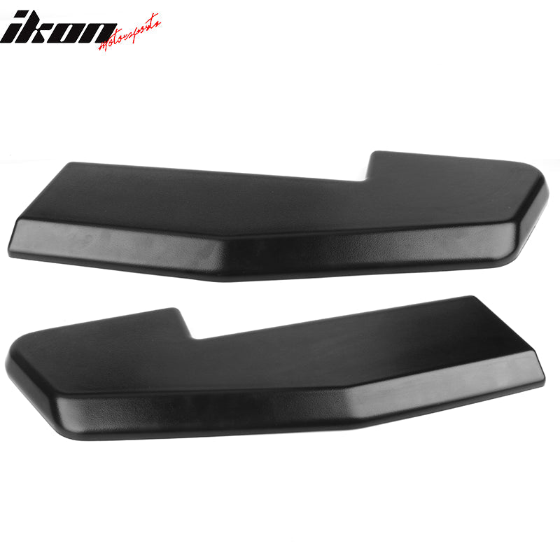2015-2017 Ford Mustang V1 Style 2PCS Rear Bumper Lip Splitter Guard PP