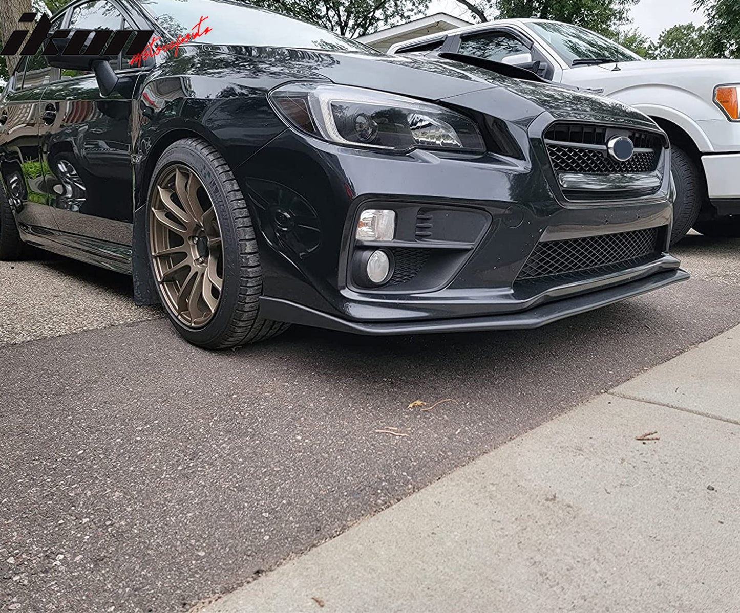 2015-2017 Subaru WRX Gloss Black OE Style Front Bumper Grille ABS