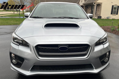 2015-2017 Subaru WRX Gloss Black OE Style Front Bumper Grille ABS