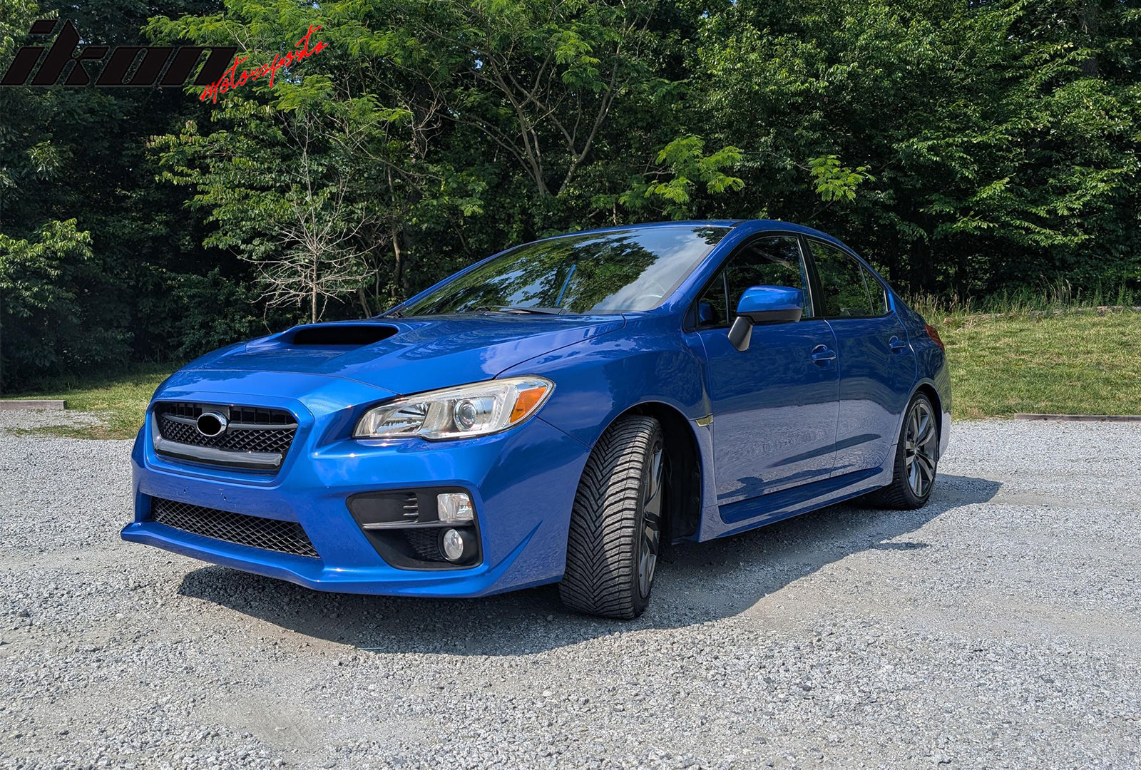 2015-2017 Subaru WRX STI OE Style Black Front Bumper Lower Grille ABS