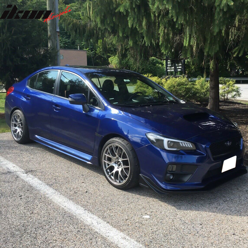 2015-2021 Subaru WRX STI S208 Front Bumper Lip Spoiler - PU
