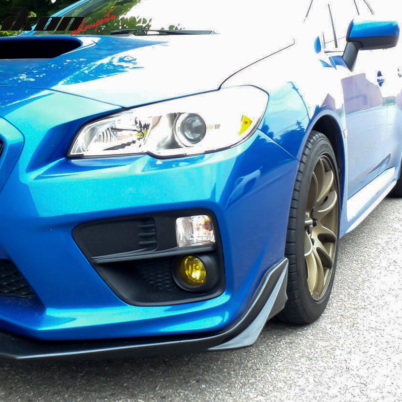 2015-2021 Subaru WRX STI S208 Front Bumper Lip Spoiler - PU