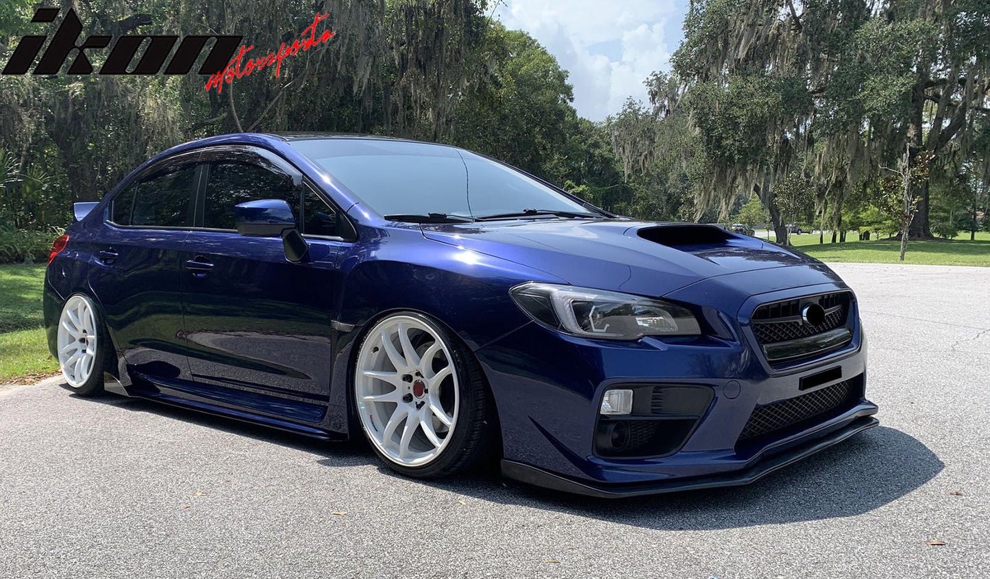 2015-2021 Subaru WRX STI V-Limited Style Unpainted Front Bumper Lip PP