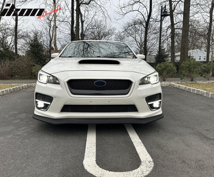 2015-2017 Subaru WRX Gloss Black JDM Style Front Bumper Grille ABS