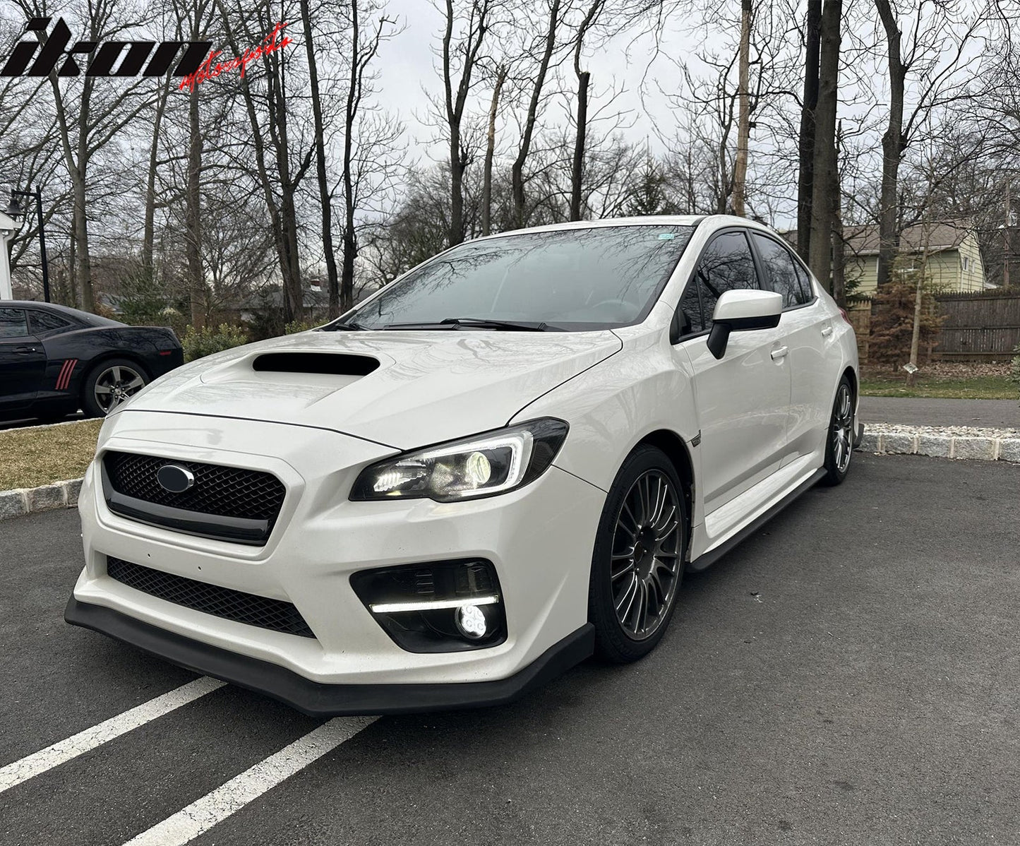2015-2017 Subaru WRX Gloss Black JDM Style Front Bumper Grille ABS