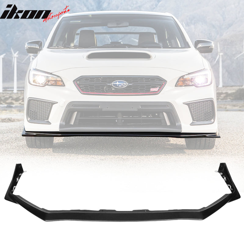 2015-2021 Subaru WRX & STI OE STI Style Unpainted Front Bumper Lip PU