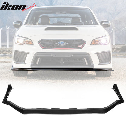 2015-2021 Subaru WRX & STI OE STI Style Unpainted Front Bumper Lip PU