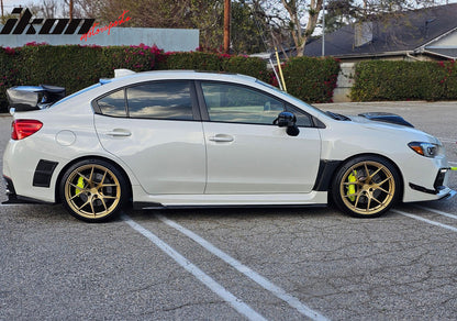 2015-2021 Subaru WRX STI Carbon Fiber Print Rear Bumper Air Vent ABS