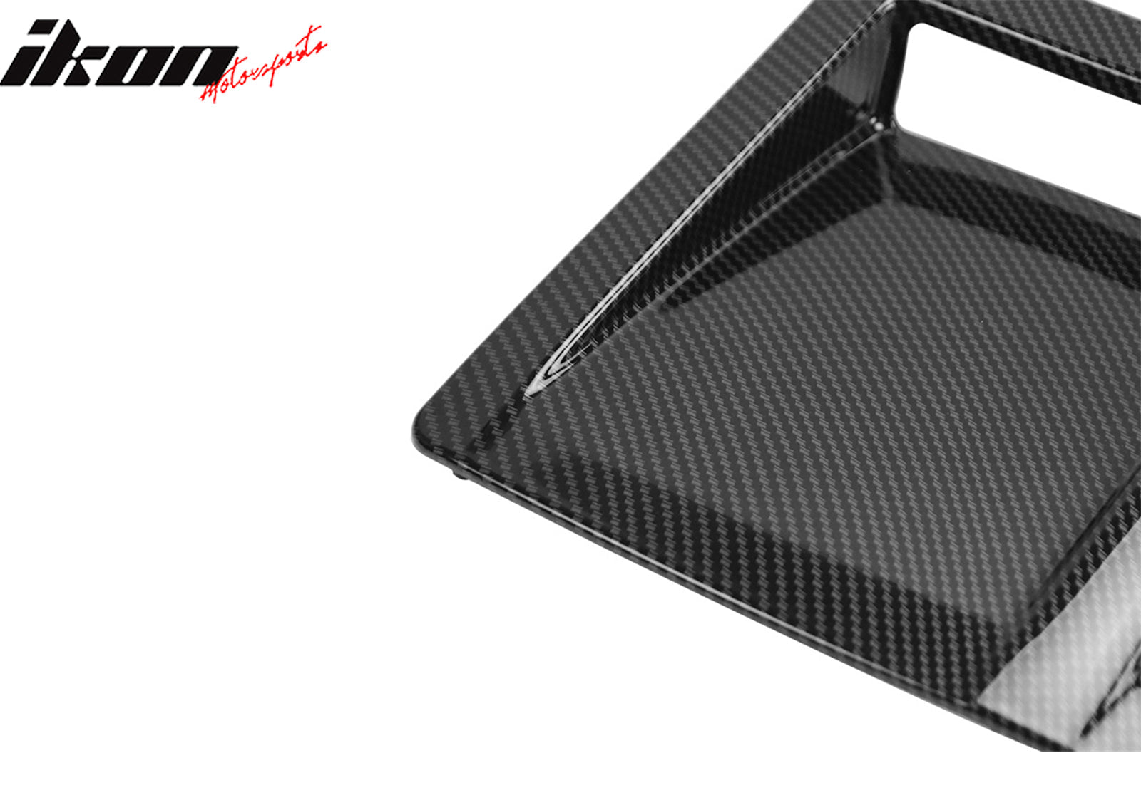 2015-2021 Subaru WRX STI Carbon Fiber Print Rear Bumper Air Vent ABS