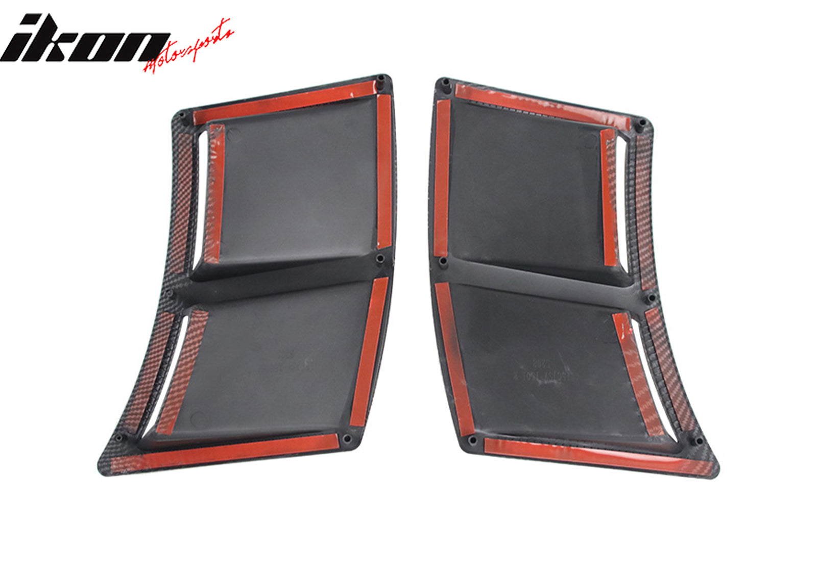 2015-2021 Subaru WRX STI Carbon Fiber Print Rear Bumper Air Vent ABS