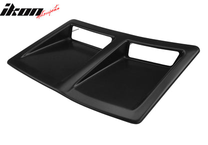 2015-2021 Subaru WRX STI Matte Black Rear Bumper Side Air Vent ABS