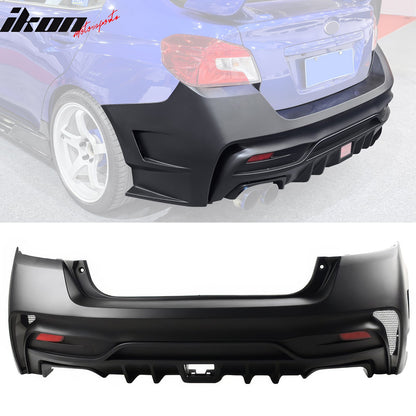 2015-2021 Subaru WRX STI Front + Rear Bumper Cover Varis Conversion