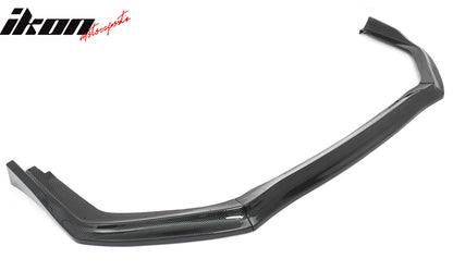 15-21 Subaru WRX STI CS Style Front Bumper Lip Carbon Fiber Print 3PC